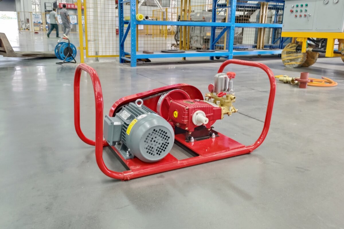 refractory materials installing repair project used water pump