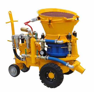 dry mix shotcrete machine