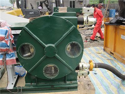 concrete squeeze pump for pumping oil slurry
