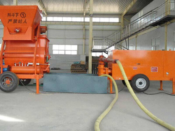 cement foam machine for cast-in-situ wall