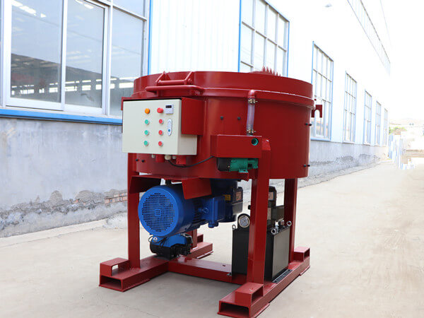 electric refractory mixer