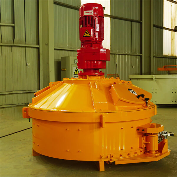 mobile planetary concrete mixer