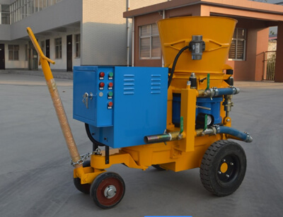 dry mix shotcrete machine