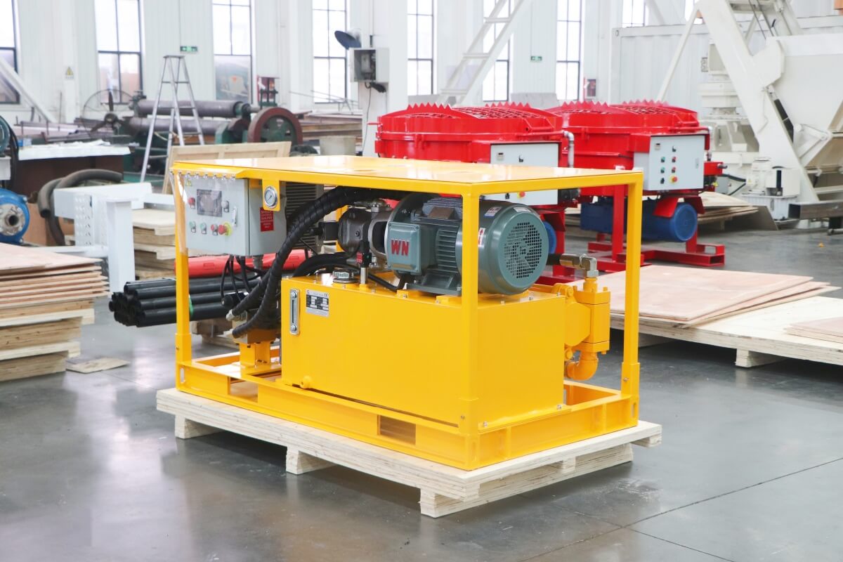 full hydraulic grouting pump