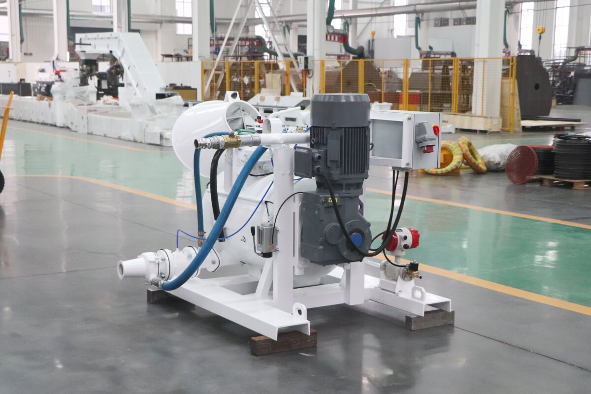semi-dry screeds pneumatic pump