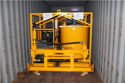 cement grout unit