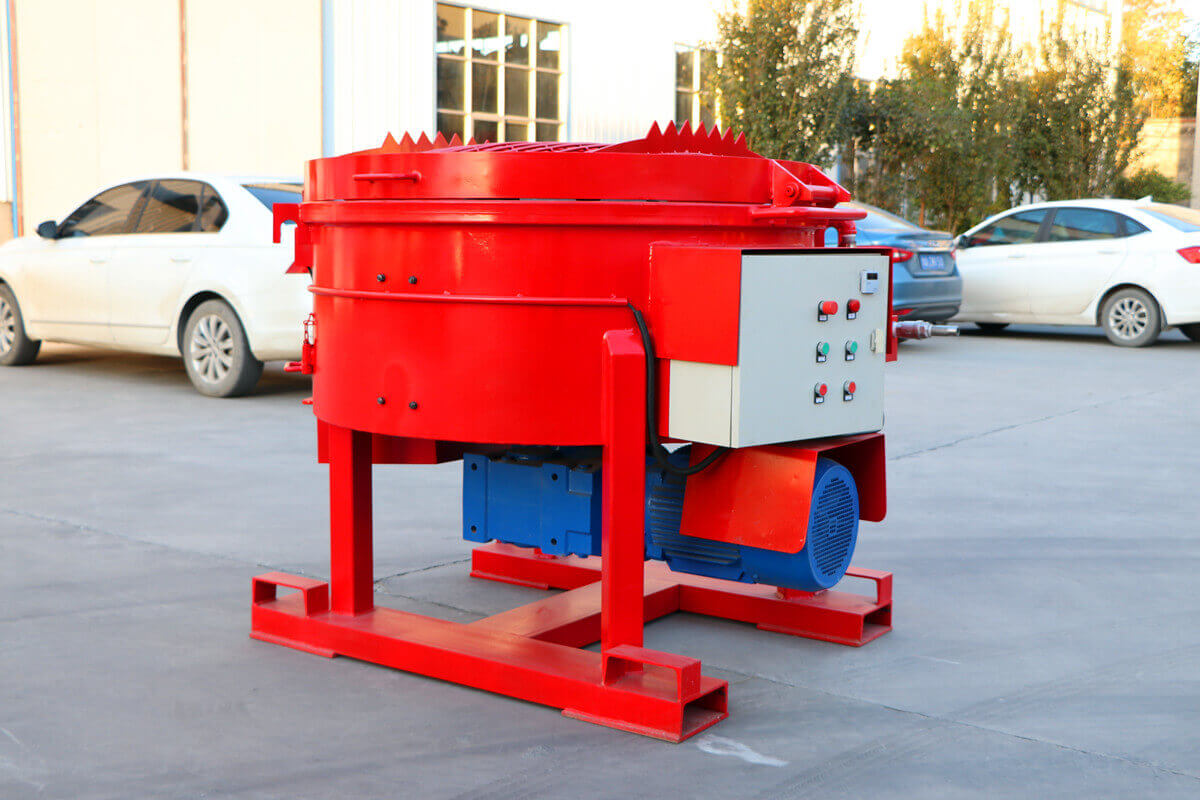 250kg refractory pan mixer for sale