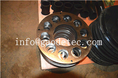 steel rotor plate for shotcrete machine