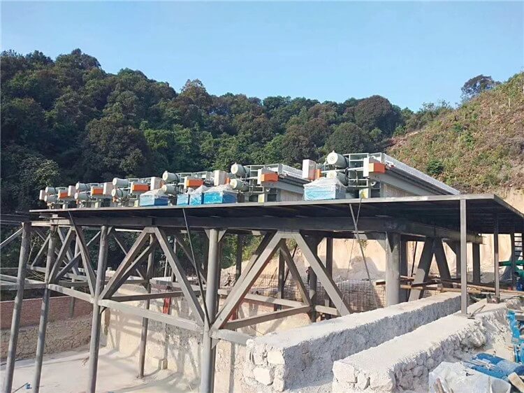 Filter Press For Dyeing Wastewater Treatment Equipment