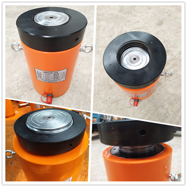 self-locking type single acting hydraulic jack