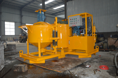 electric drive grout pump plant to Thailand 