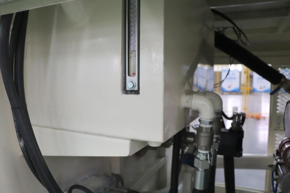 oil tank of hydroseeder