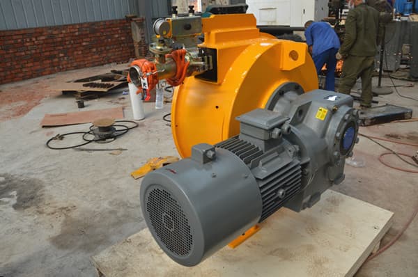 on-site hose pump for cement slurry delivery