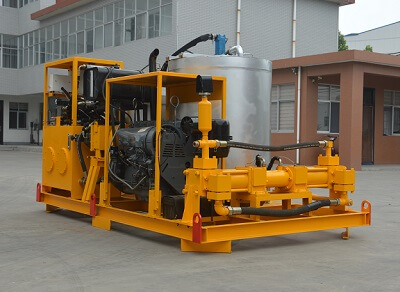 Singapore grouting pump with mixer