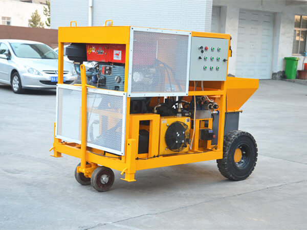 mini diesel concrete pump