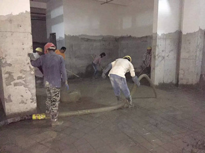 concrete pump apply for construction 