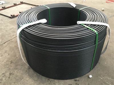 slow-bonded steel strands