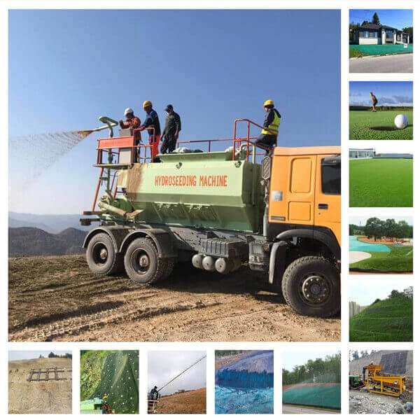  8m3/h hydroseeding machine price