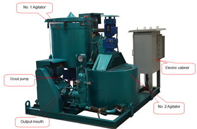 electric mortar pump plant