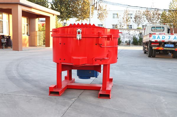 500kg capacity refractory pan mixer