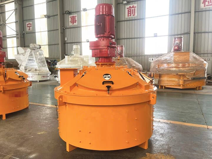 planetary concrete block mixer machine