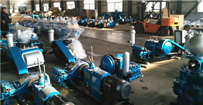 triplex drilling mud pump