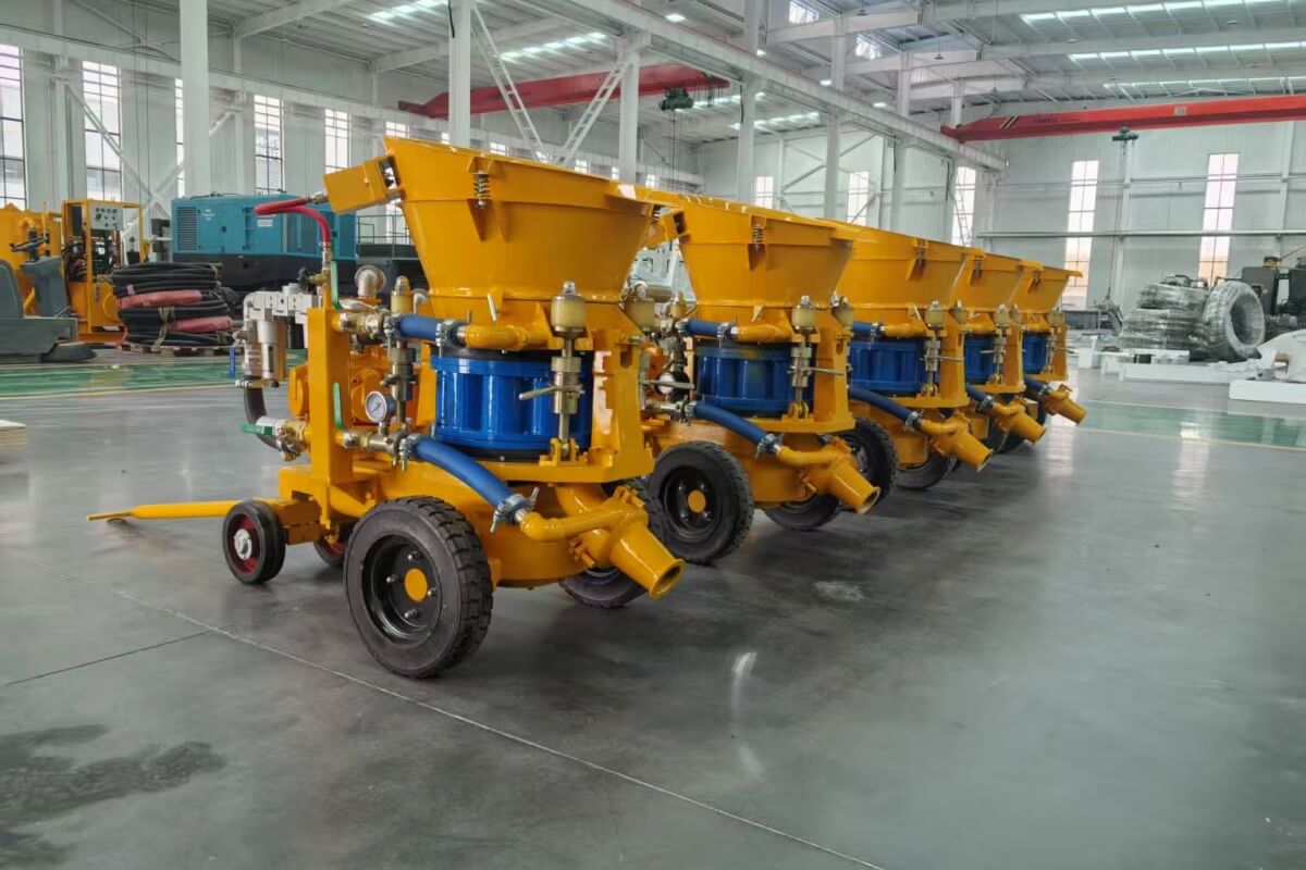 shotcrete machine for slope protection
