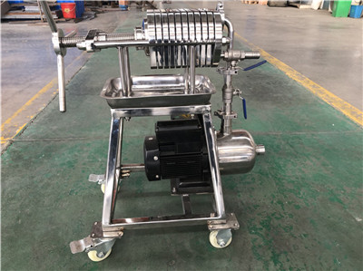 stainless steel filter press