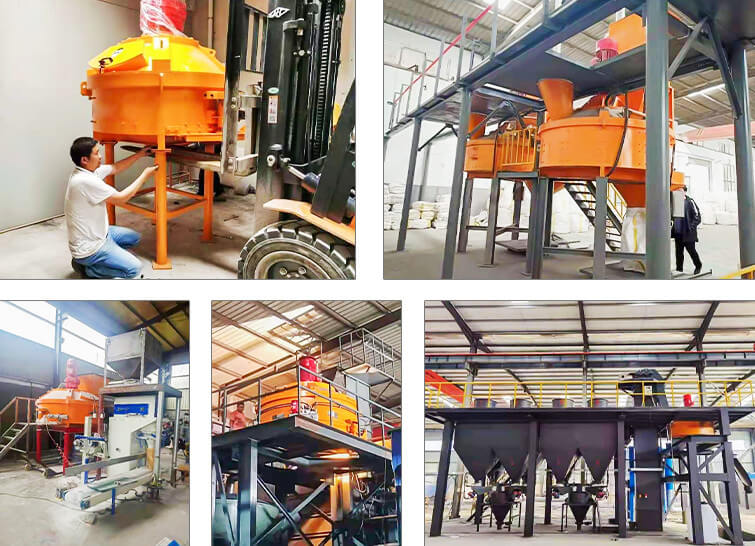 concrete planetary mixer for making concrete block