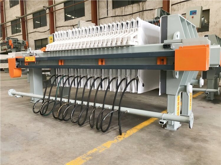 membrane filter press used for sunflower oil