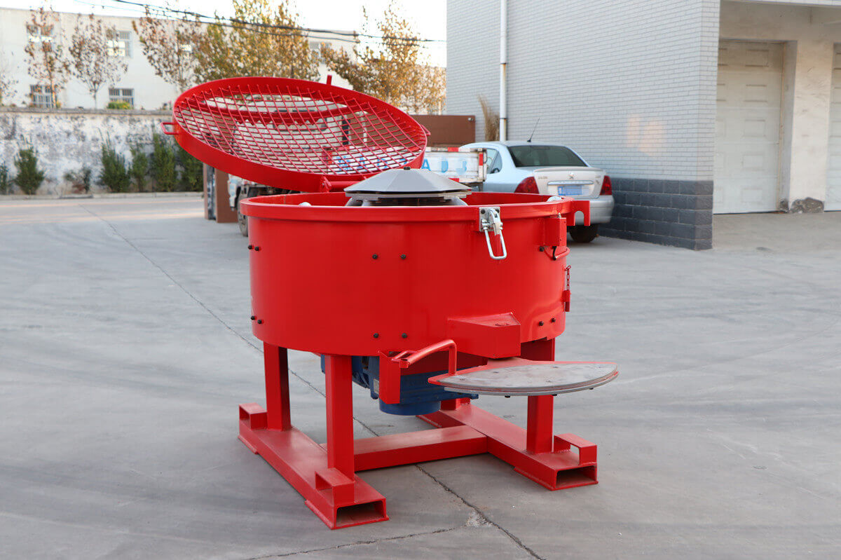 250kg 500kg refractory pan mixer for sale