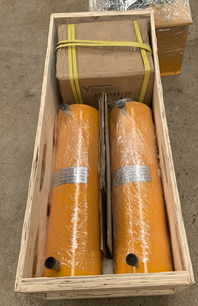 Double acting 100 ton lifting hydraulic jack