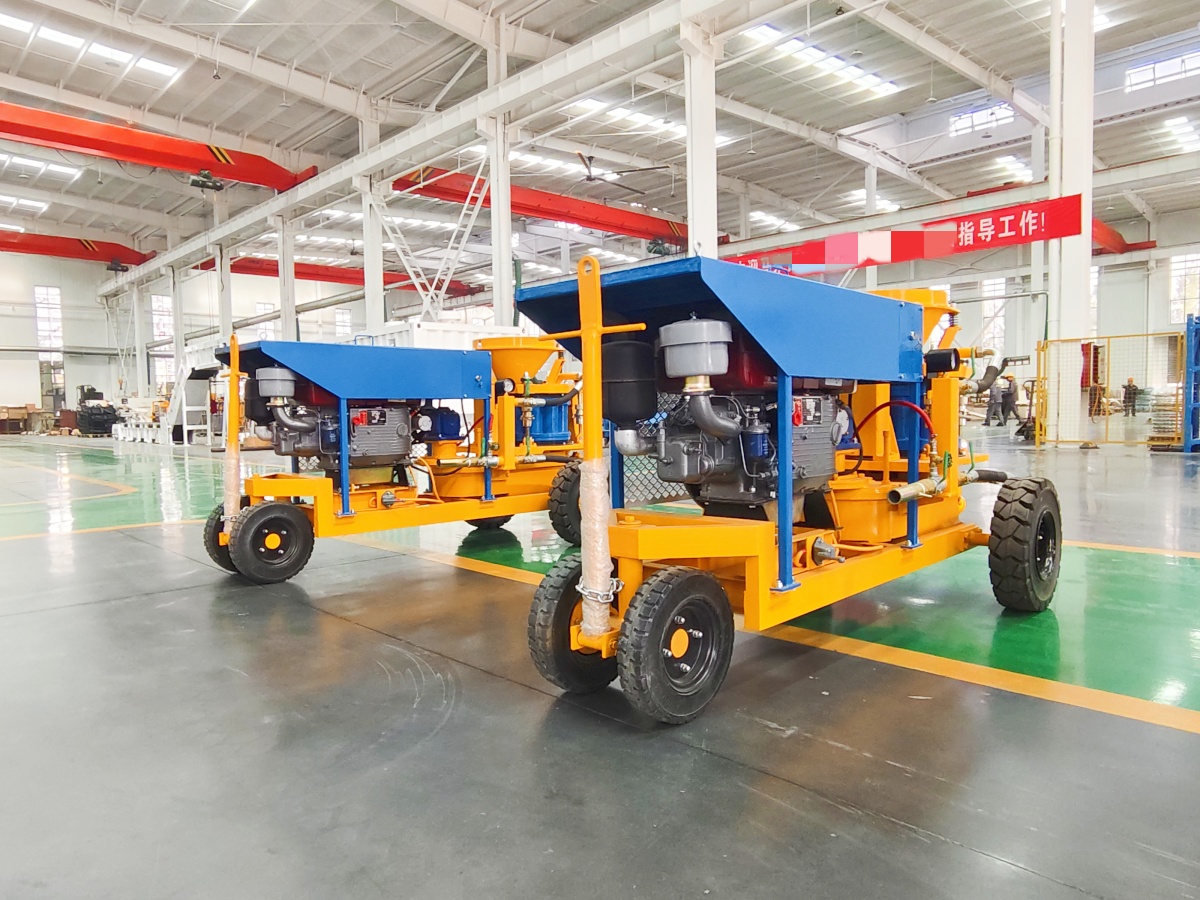 underground use shotcrete machine