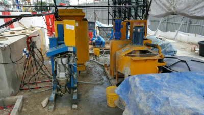 grouting mixer pump