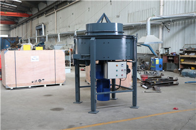 big refractory pan mixer