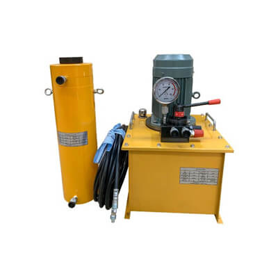 double acting hydraulic cylinder with electric pump