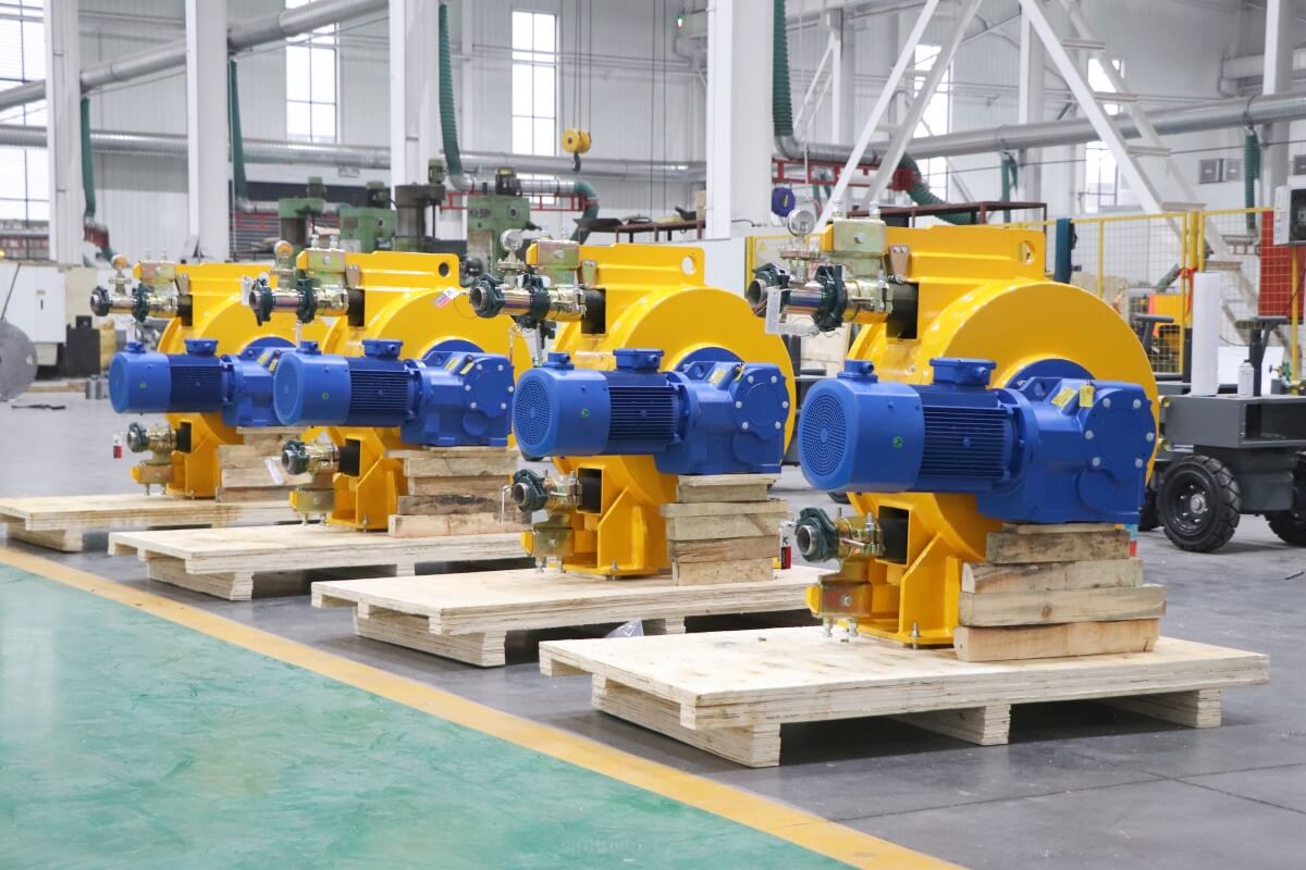 Heavy-Duty Industrial Peristaltic Hose Pump