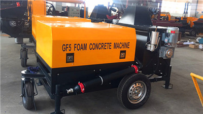 Foam concrete machine