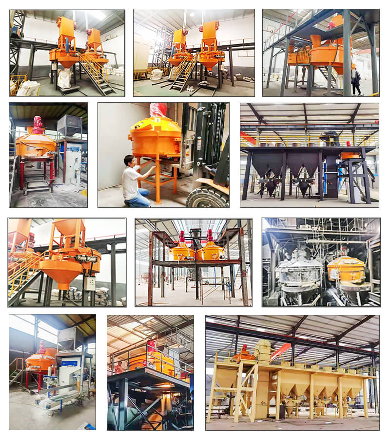 precast concrete planetary mixer