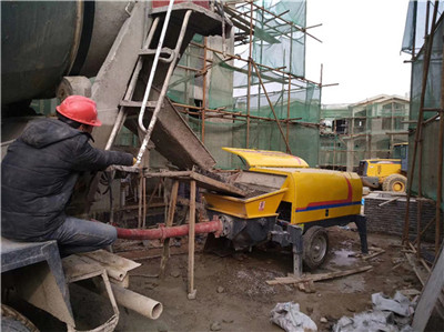 portable concrete pump