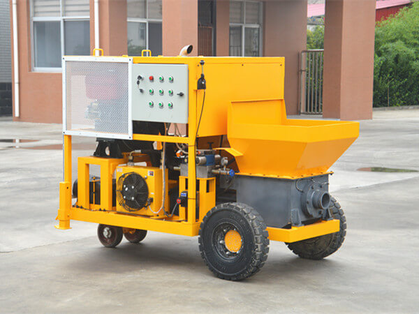 diesel concrete pump for building construction