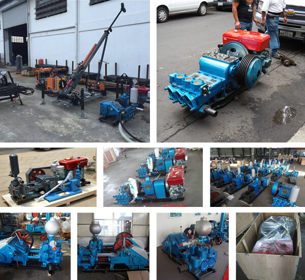 Drilling wear-resistant plunger mud pump