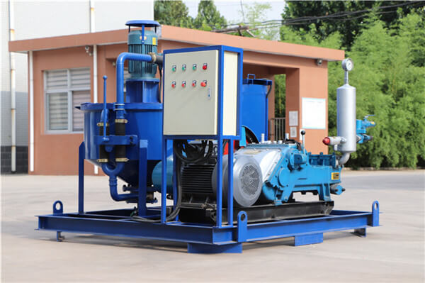 compact slurry mixer and pump