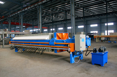 filter press for papermaking wastewater