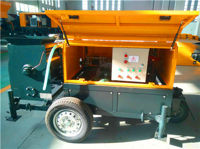 mobile foam concrete machine