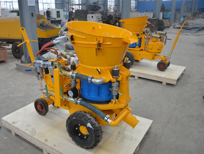 dry mix shotcrete machine