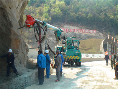 shotcrete machine for underground mining