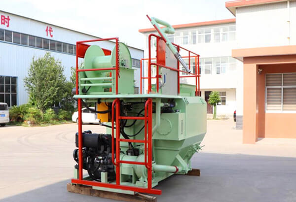 grass seeds spraying machine