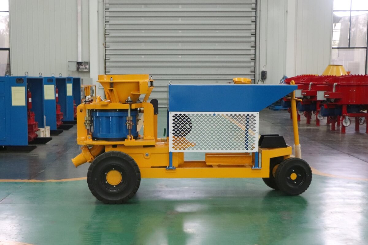 diesel shotcrete machine