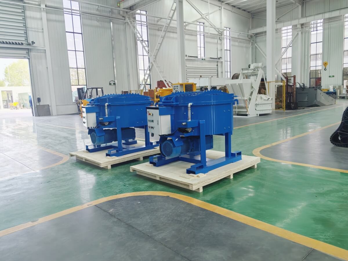 250 litre refractory castable mixer